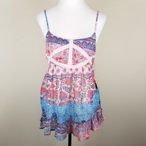 JOHNNY WAS| Silk Floral Tank Top